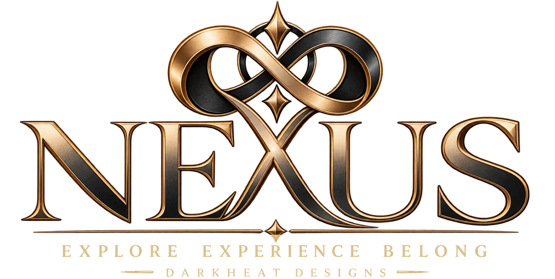 Nexus. Explore, experience, belong. DarkHeat Designs